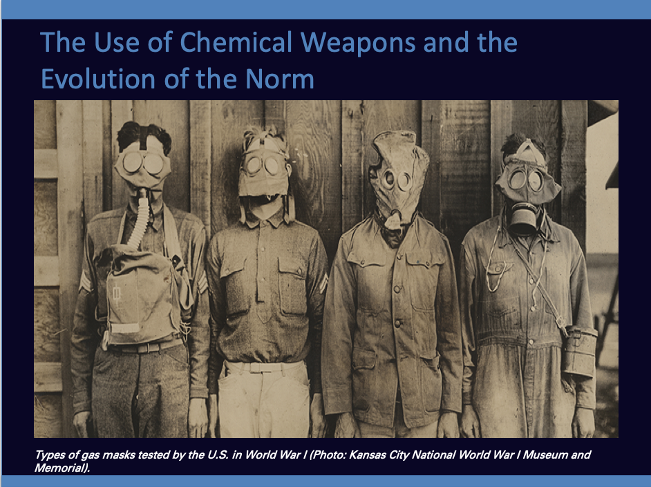 Chemical War Weapons Example